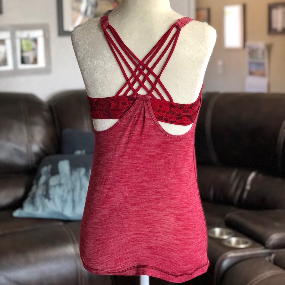 Lululemon Tank Sport Bra With Snake Print - Picture 2 of 6